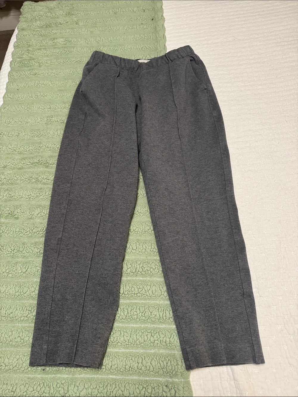 Everlane Charcoal Gray Pull-On Jogger Pants